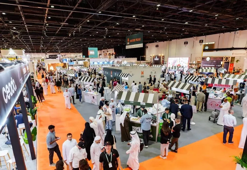 World of Coffee Dubai 2027 show floor