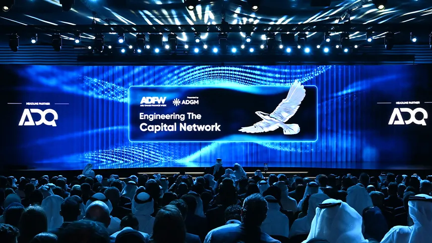 Abu Dhabi Finance Week 2026 show floor