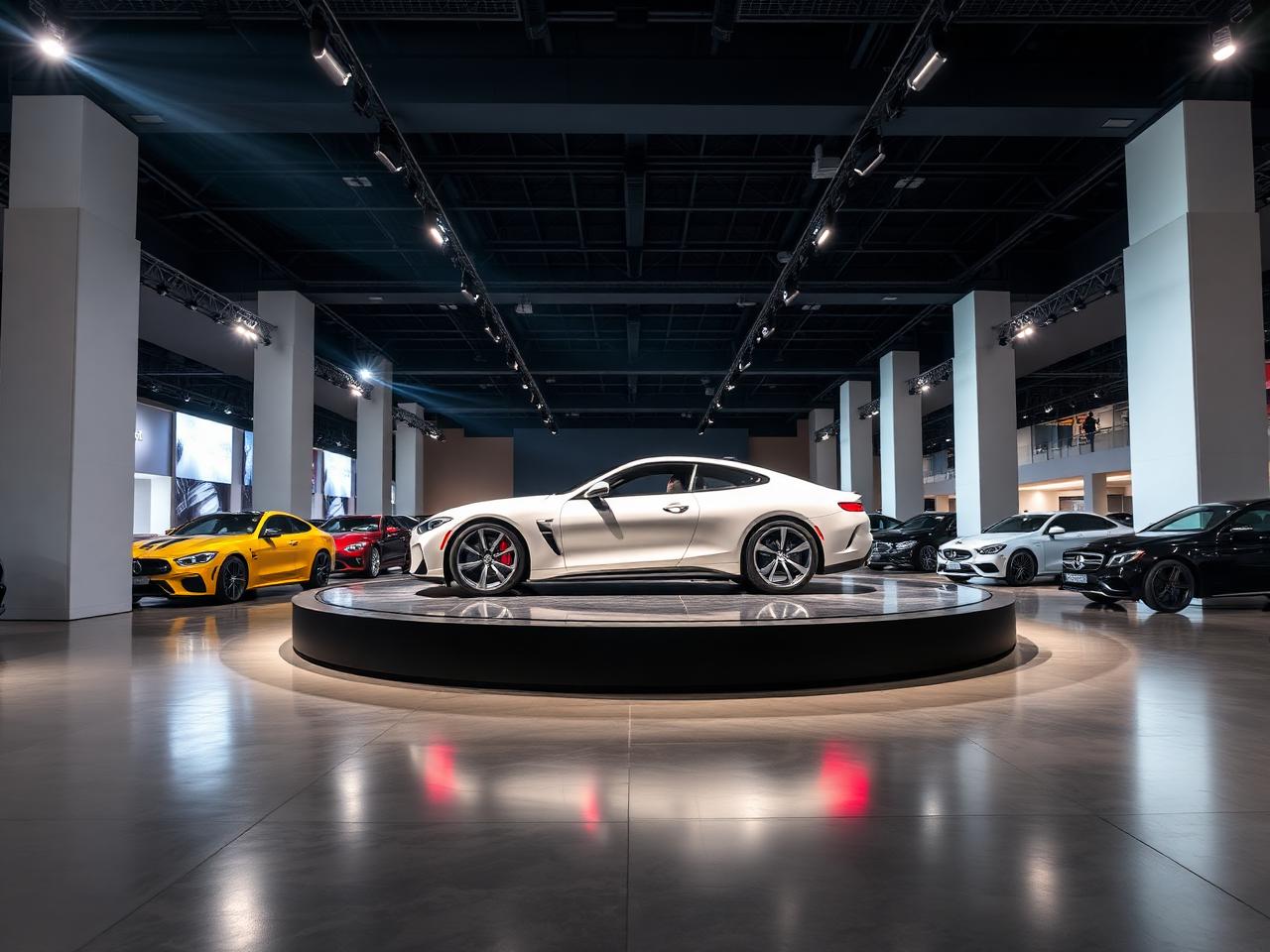 Automotive Reveal Platform — European Automotive Marque at Dubai International Motor Show